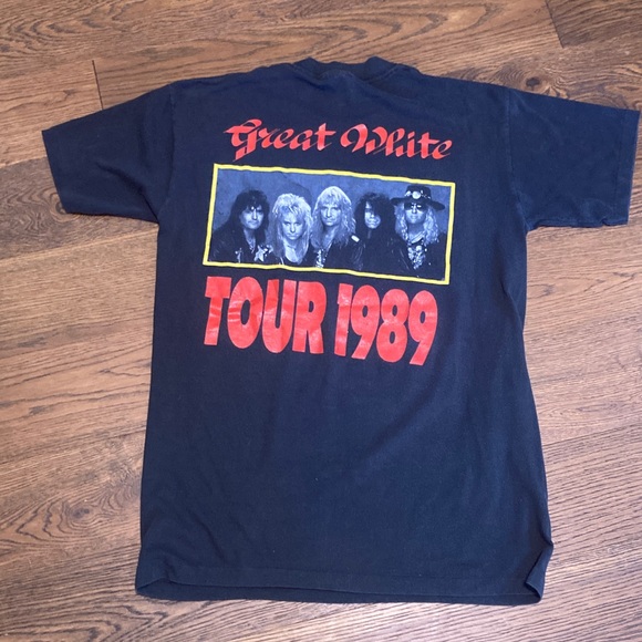 Vintage Great White 1989 Tour T-Shirt
LL - Picture 2 of 4